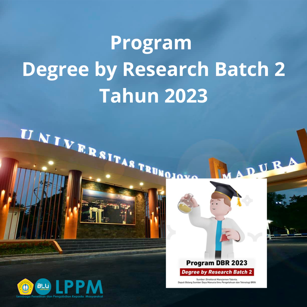 Program Degree By Research Batch 2 Tahun 2023 - Lembaga Penelitian Dan ...