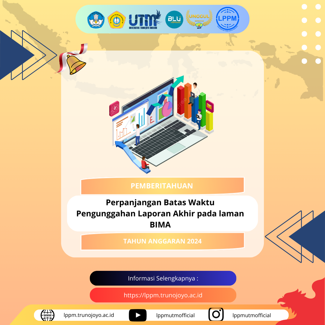 Pemberitahuan Perpanjangan Batas Waktu Pengunggahan Laporan Akhir pada laman BIMA